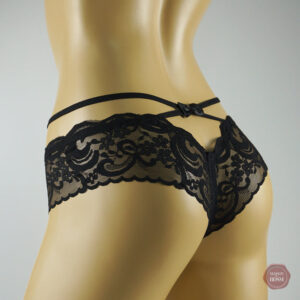 Culotte en dentelle délicate avec design ouvert