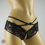 Culotte raffinée en dentelle pour moments intimes