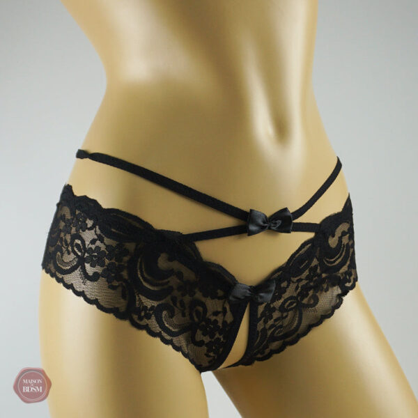 Culotte raffinée en dentelle pour moments intimes