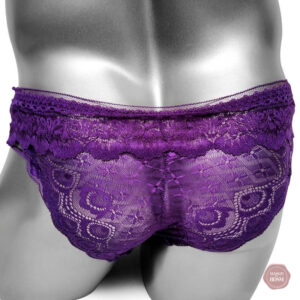 Culotte en dentelle délicate, parfaite pour les tenues travesties