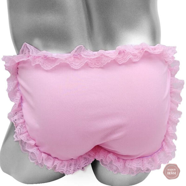 Culotte Sissy à volants avec motifs floraux