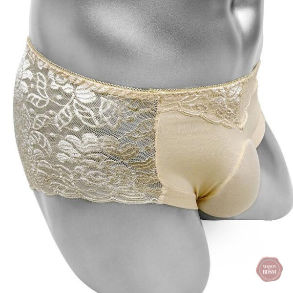 Sous-vêtement en dentelle pour hommes travestis