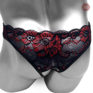 Culotte en dentelle pour un look travesti