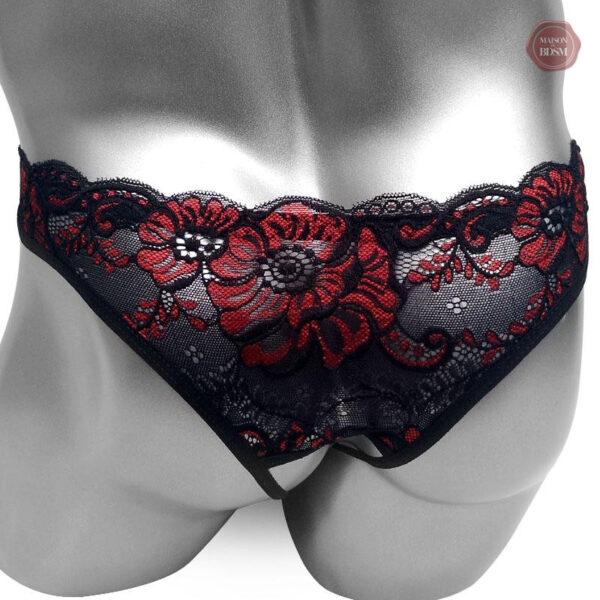 Culotte en dentelle pour un look travesti