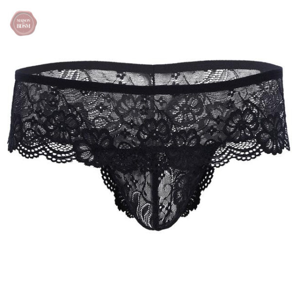 Culotte Sissy Erika avec détails en dentelle