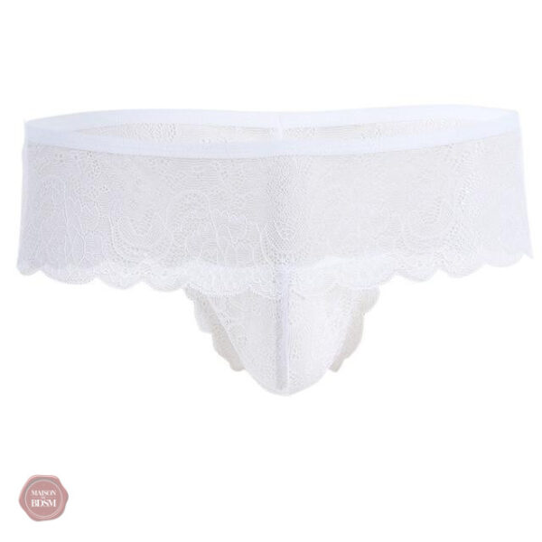 Culotte Sissy légère et féminine en dentelle