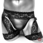 Sous-vêtements en dentelle pour travestis, style raffiné et délicat