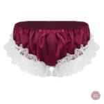 Culotte à volants en satin, confort et esthétique