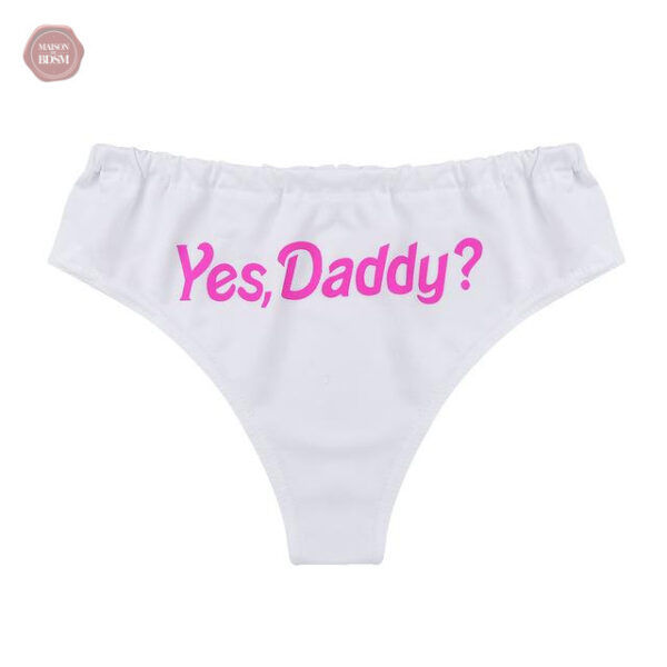 Culotte originale "Oui papa", pour un style affirmé
