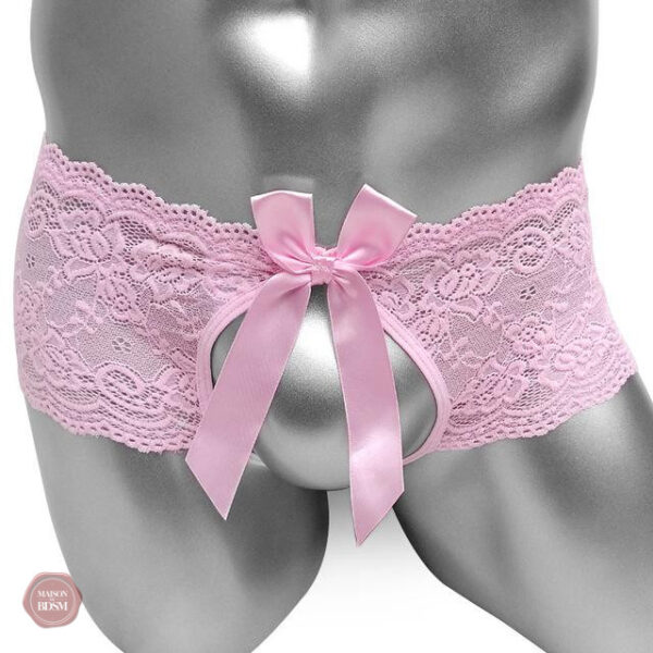Sous-vêtement en dentelle, design ouvert et chic