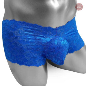 Accessoire travesti : culotte fleurie en dentelle