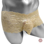 Culotte pochette délicate en dentelle florale