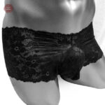 Culotte en dentelle pour look travesti chic