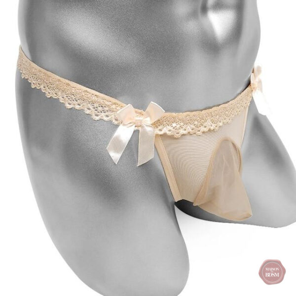 Culotte pochette en dentelle Sissy