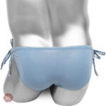Culotte sexy pour hommes, style Sissy à lacets
