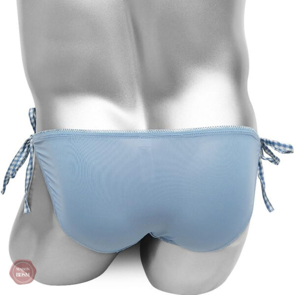 Culotte sexy pour hommes, style Sissy à lacets