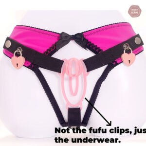 Culotte Sissy de maintien pour cage de chasteté