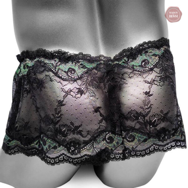 Culotte Sissy en dentelle, lingerie sexy élégante