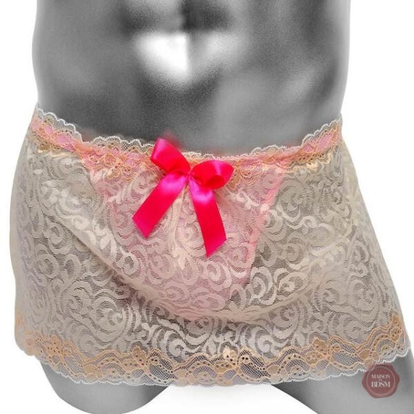 Lingerie sexy Sissy, style en dentelle délicate