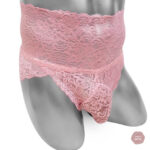 Sissy panties en dentelle délicate et élégante