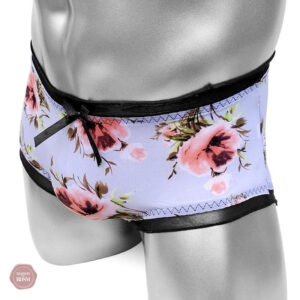 Culotte Sissy en nylon pour hommes, sous-vêtements doux