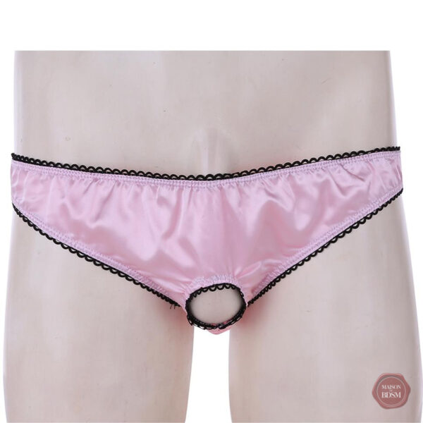 Culotte Sissy Érotique pour Hommes sans entrejambe