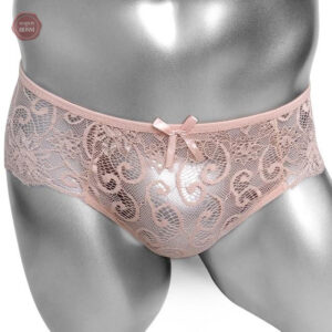 Culotte florale en dentelle pour travestis