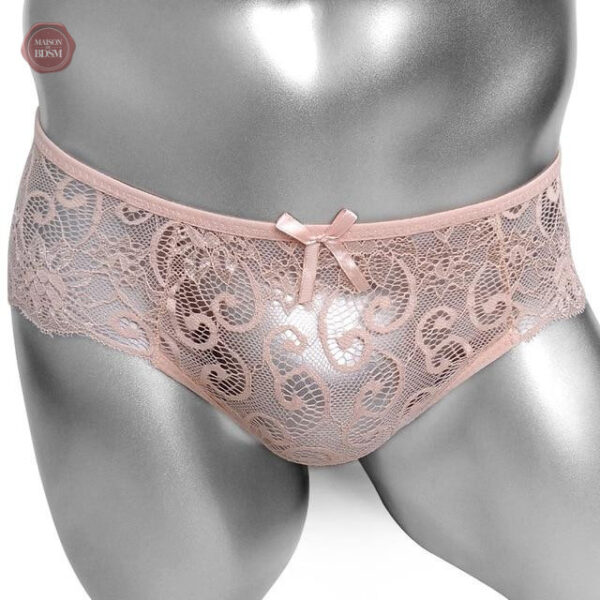 Culotte florale en dentelle pour travestis