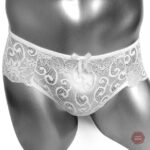 Culotte sexy en dentelle florale