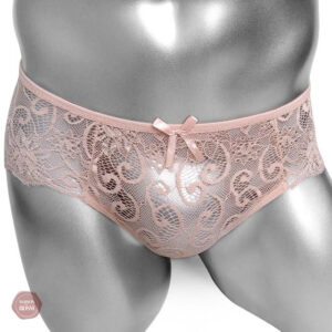 Culotte délicate en dentelle florale