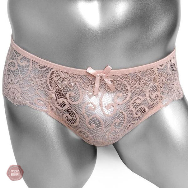 Culotte délicate en dentelle florale