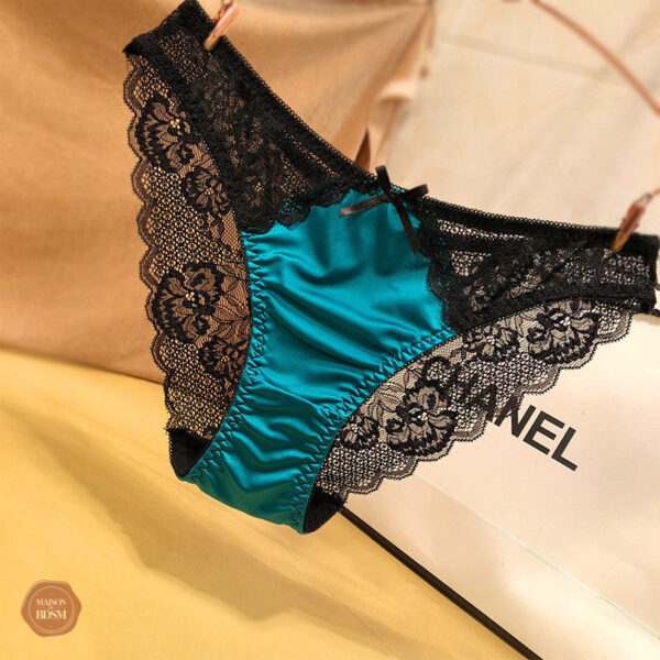 Culotte sans couture, design ajouré élégant