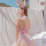 Costume sexy de lapin pour Halloween ou fête