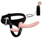 Double gode ceinture vibrant pour des sensations partagées