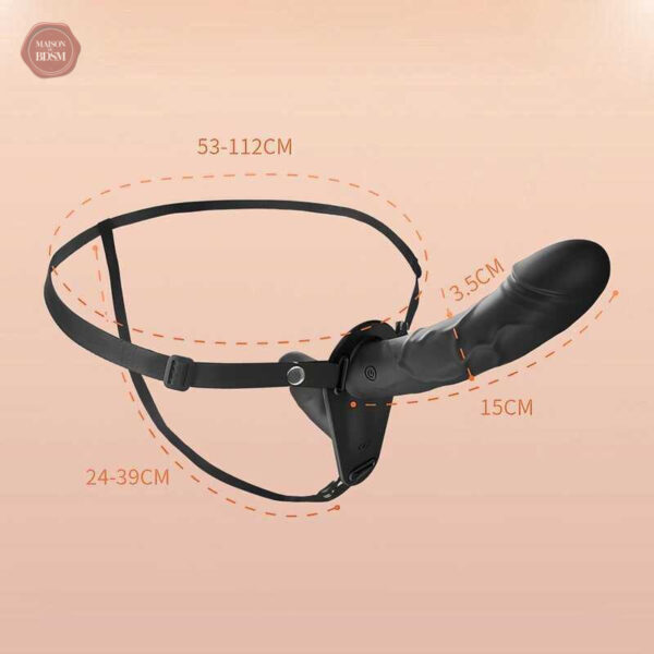 Gode ceinture vibrant pour explorer de nouvelles sensations