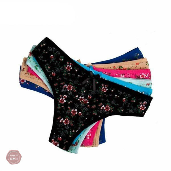 Ensemble de sous-vêtements à motifs floraux