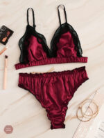 Culotte en dentelle, ensemble lingerie sexy pour sissy