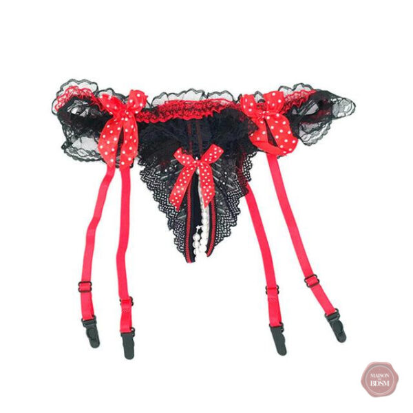 Porte-jarretelles pour une touche sexy