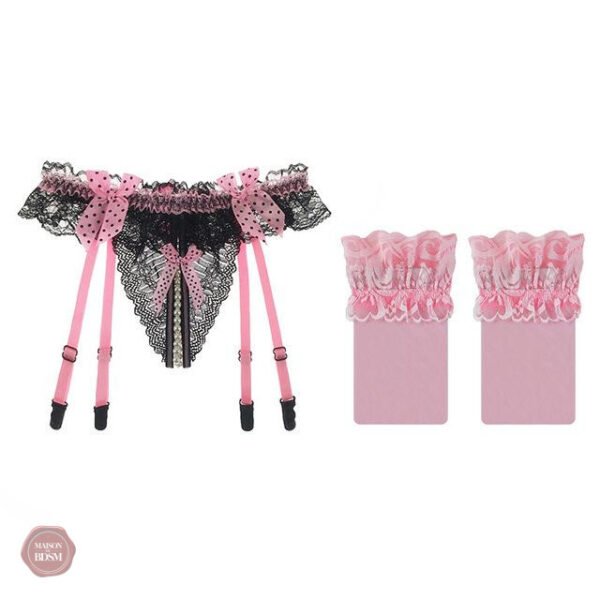 Porte-jarretelles pour une allure Sissy
