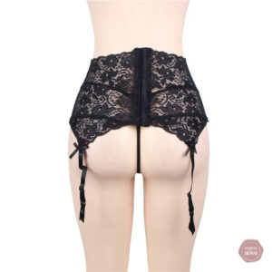Accessoire de lingerie Sissy avec jarretière en dentelle
