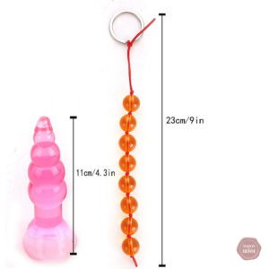 Accessoire intime en silicone pour plaisir anal