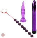 Plug anal en silicone, facile à utiliser