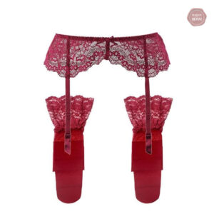 Porte-jarretelles sexy avec bas en nylon