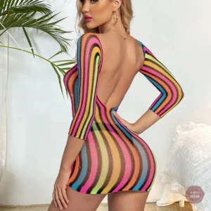 Ensemble sexy lingerie transparente pour travestis 2023
