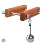 Étau de jeu érotique en bois pour aventures BDSM