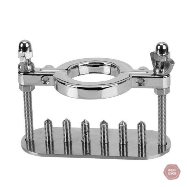 Accessoire steel pour cock and ball torture