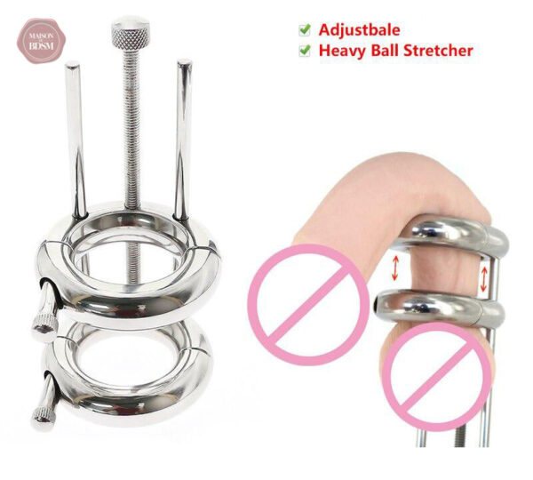 etireur-testicules-acier-inoxydable-reglable-cbt-1 Étireur de testicules en acier inoxydable réglable