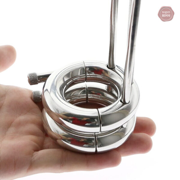 Accessoire de torture douce pour testicules