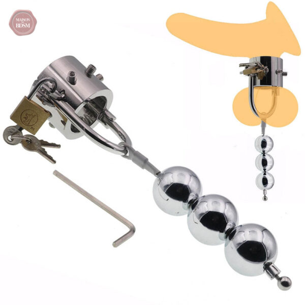 etireur-testicules-verrouillant-lourd-a-pointes-1 Étireur de testicules verrouillant avec pointes