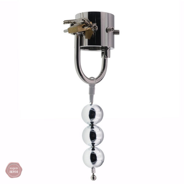 Accessoire de torture pour testicules, lourd et efficace